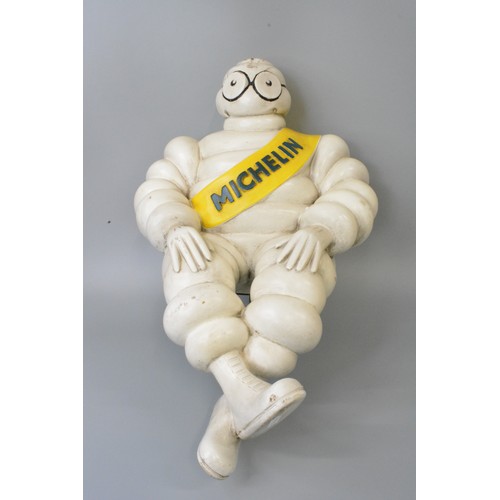 264 - Large advertising figure of Michelin Man,with screw down base, approx. 39cms tall, hard plastic