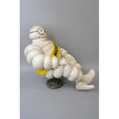 264 - Large advertising figure of Michelin Man,with screw down base, approx. 39cms tall, hard plastic