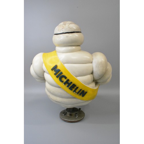 264 - Large advertising figure of Michelin Man,with screw down base, approx. 39cms tall, hard plastic