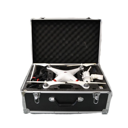 276 - DJI Phantom 3 Drone, in  hard case.  Untested