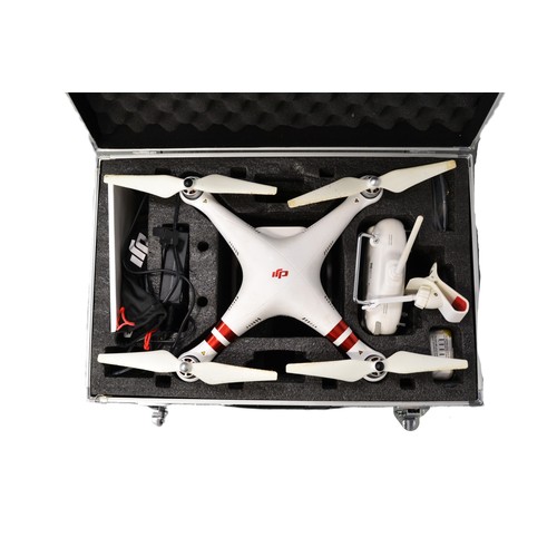 276 - DJI Phantom 3 Drone, in  hard case.  Untested