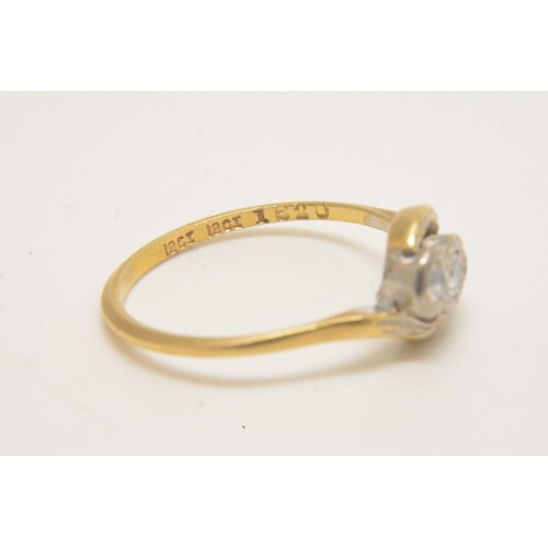 339 - x4 gold rings of varying styles,  all stamped 18ct. gross combined weight 9.4g.