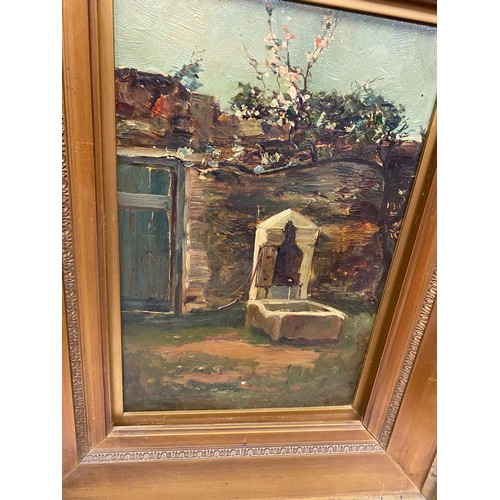 80 - 3 gilt framed oil paintings of some age.
An oil on canvas Portrait of a Victorian gentleman. (approx... 