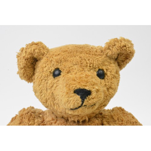 2 - Beardwell bear yellow, with suede paws and pads, approx. height 33 cms [13