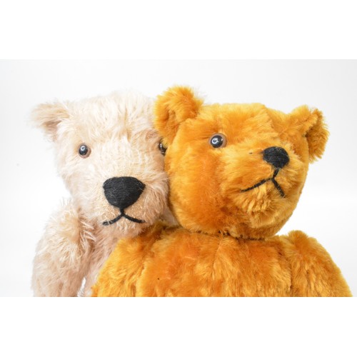 16 - x 2 Beardwell bears, both with paws and pads in suede, moveable limbs, approx. heights are 41 cms [1... 