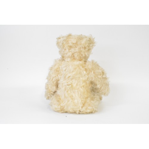 21 - Beardwell bear with suede paws and pads, approx. height 40 cms [16