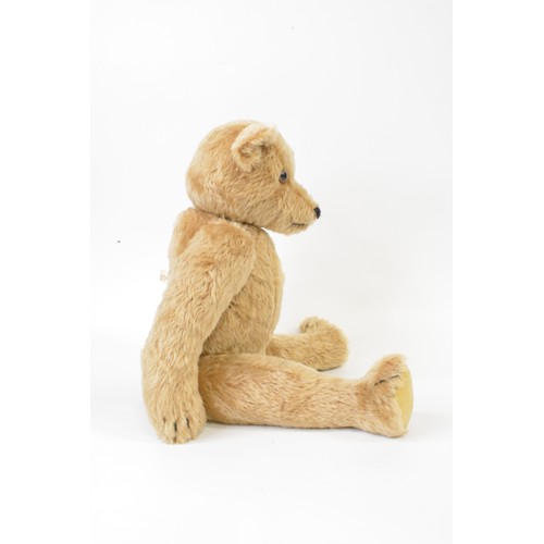 25 - Beardwell light brown bear with suede paws and pads, height approx. 46 cms [18