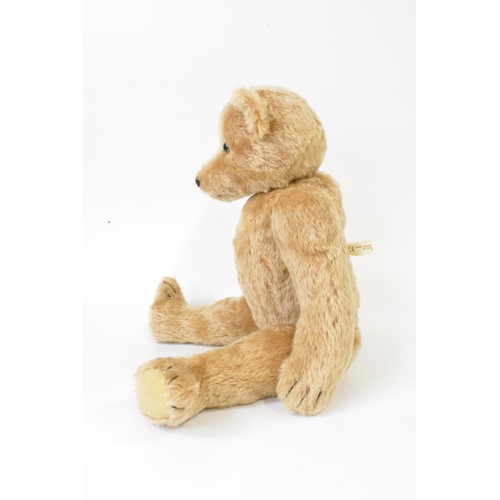 25 - Beardwell light brown bear with suede paws and pads, height approx. 46 cms [18