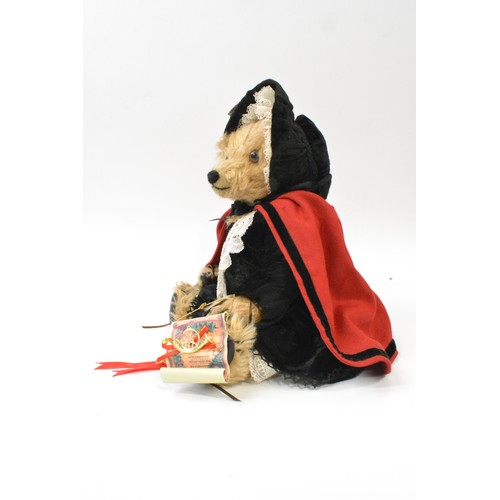 52 - Beardwell Bear dressed christmas carol singer, height approx. 38 cms[15