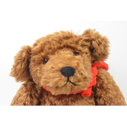 61 - The Beardwell Bear designed and made by B.M.Beardwell, height 70 cms [27.5