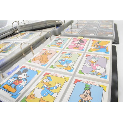 126 - x3 folders full of complete sets of Fantasy / Science Fiction and Disney themed Collectors Cards, 19... 