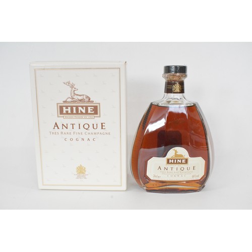 207 - A bottle of Hine Antique Tres Rare Fine Champagne Cognac, 40% vol, with box