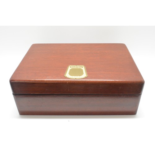 208 - One 350ml bt Martell XO Cordon Supreme Cognac in a presentation box complete with two glasses