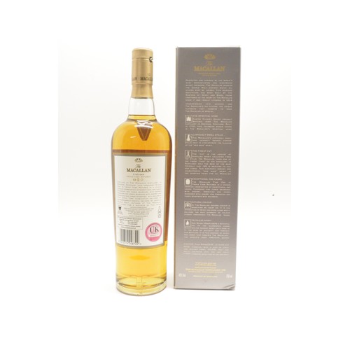 210 - One boxed The Macallan Fine Oak Triple Cask matured, 10 years old, 700ml.