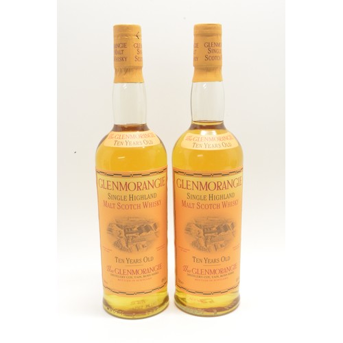 213 - Two bottles Glenmorangie 10 years old, 70cl, 40%, 1990's