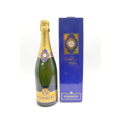 219 - One boxed Pommery Champagne, Grand Cru, 1996