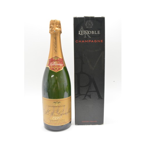 220 - One boxed bottle A.R.Lenoble, Grand Cru Blanc de Blanc 1990