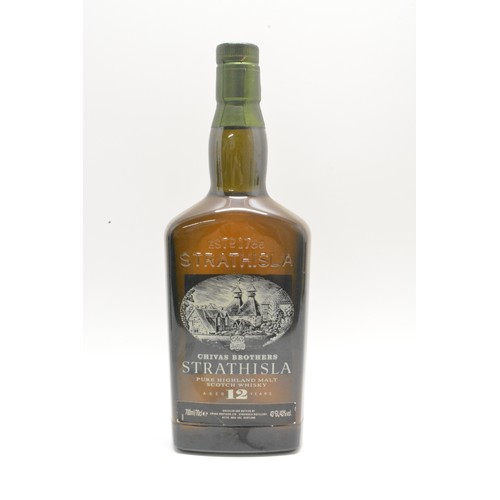 224 - One bottle Chivas Regal Strathisla aged 12 years, 700ml, 43%, 1990s