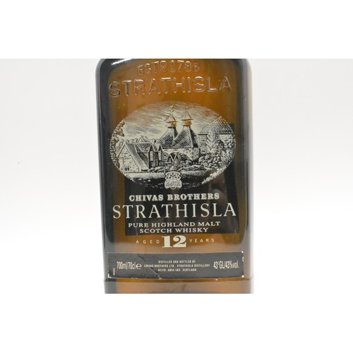 224 - One bottle Chivas Regal Strathisla aged 12 years, 700ml, 43%, 1990s