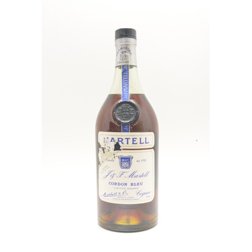 234 - One bottle Martell Cordon Bleu Cognac, 24 fl.ozs, 70% proof, 1970's