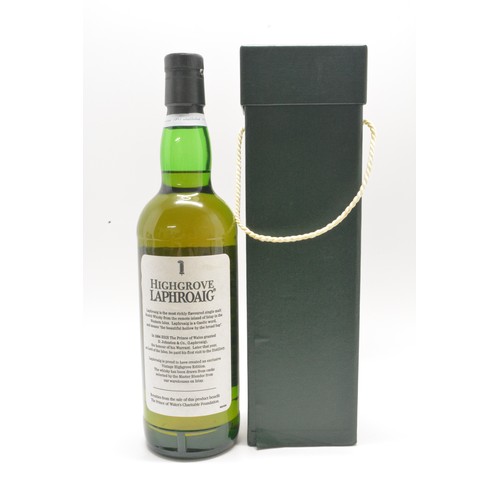 237 - One boxed Laphroaig Highgrove Edition 1991 Vintage, 70cl, 43%