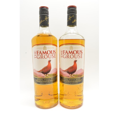 243 - Famous Grouse, Johnnie Walker Red Label, Whyte & Mackay Light, 750ml. x 4 bottles