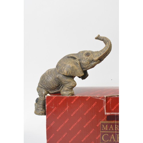 261 - A large group of boxed 'The Herd' elephant figures by Martha Carey; Slip, Alide, Rubmel, Murphy, Scr... 