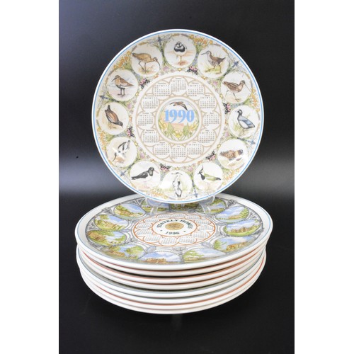 265 - Wedgwood group of 29 calendar plates from 1970's', 25cms diameter, all in good condition