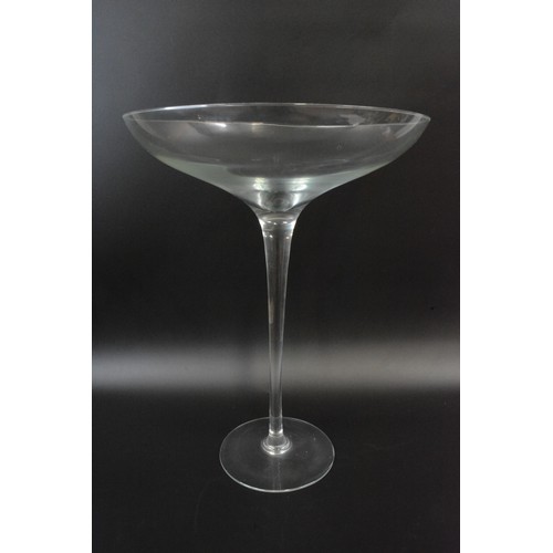 276 - Oversized display champagne glass coupe. size H50 cms x W37 cms