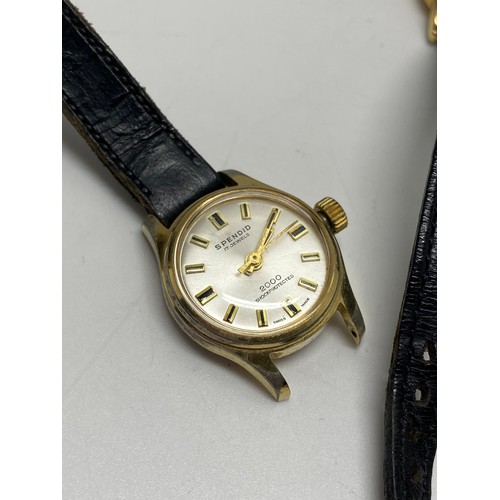 299 - A group of wristwatches to include Omega, gold cased Kered, Lucerne, Rotary, Hot Diamonds, Ancre, Al... 