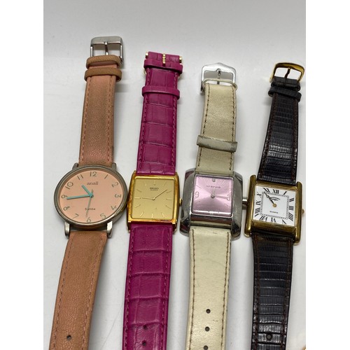 299 - A group of wristwatches to include Omega, gold cased Kered, Lucerne, Rotary, Hot Diamonds, Ancre, Al... 