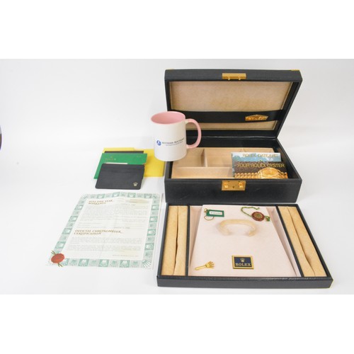 300 - Rolex wristwatch presentation case, size 12