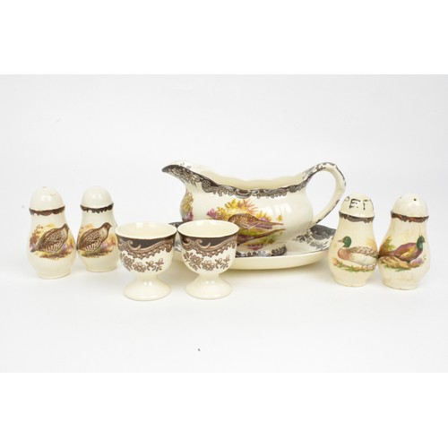 40 - Royal Worcester Palissy Game Series dinnerware items to include lidded terrines, plates, cups, teapo... 