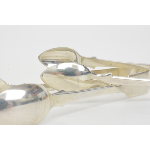 224 - Victorian silver sugar tongs (x2) hallmarked London, approx gross weight 76g.