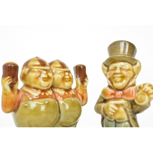 21 - x2 Guinness advertising figures, mad hatter, Tweedle Dee and Tweedle Dum