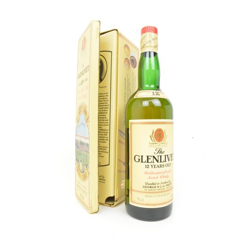 47 - The Glenlivet Aged 12 Years Pure Single Malt Scotch Whisky Classic Golf Courses  'Turnberry' 750ml i... 