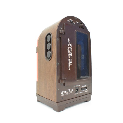 66 - Wurlitzer The Dukebox Cassette Player together with Steepletone Model NR-825 battery operated radio