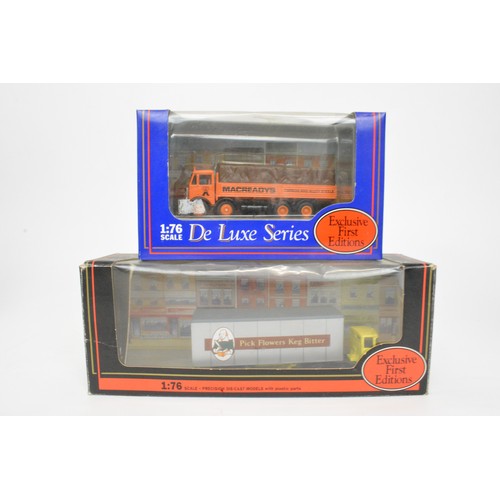 75 - x14 boxed Exclusive First Editions model commercial vehicles