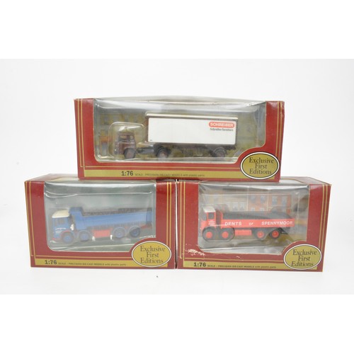 75 - x14 boxed Exclusive First Editions model commercial vehicles