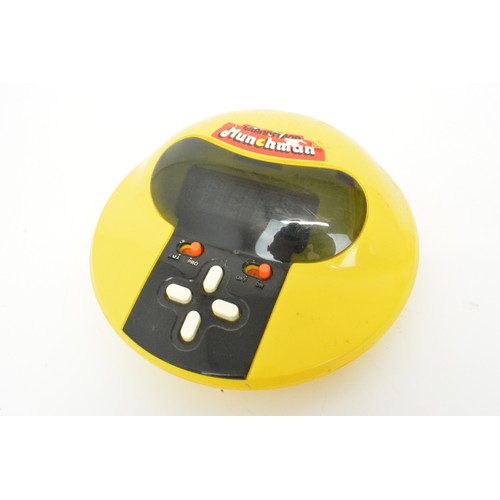 85 - Collection of retro handheld gaming consoles to include Grandstand Munchman, Tomy 