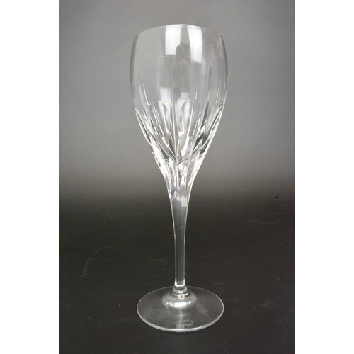 2 - Waterford Crystal set of 8 wine glasses 'Nocturne', all marked with Waterford