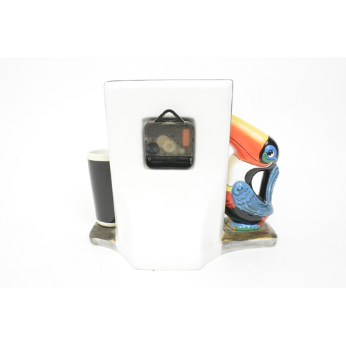 18 - ENESCO Large TOUCAN GUINNESS ADVERTISING CLOCK 