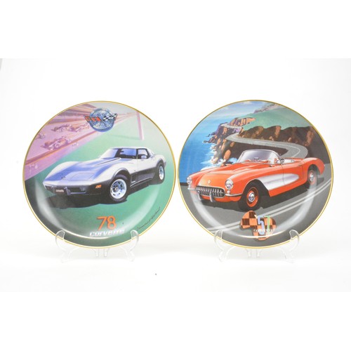 21 - Set of 6 collector plates, limited editions by Donald R Wieland presented by the Chevrolet Motor Div... 