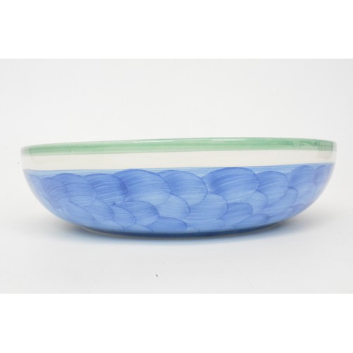 23 - Villeroy & Boch bowl with hand painted wave design