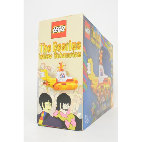 45 - Lego The Beatles Yellow Submarine, 21306, with mini-figures, box and booklet, packets unopened.