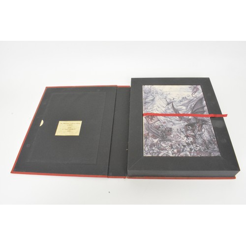 49 - Collectors Edition Warhammer book in presentation hardback folder - The Game of Fantasy Battles by A... 