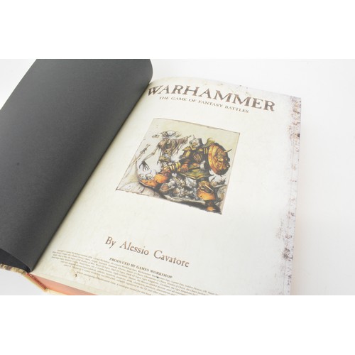 49 - Collectors Edition Warhammer book in presentation hardback folder - The Game of Fantasy Battles by A... 