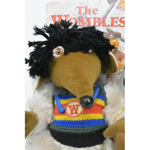 52 - X3 The Wombles Plush figures:
Madame Cholet, Stepney, Great Uncle Bulgaria, 1998.