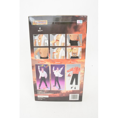 53 - Michael Jackson Musical Figure Doll plus beat it clothing pack by Streetlife c.1997, working in time... 