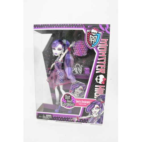 57 - Mix of Monster High Dolls by Mattel X6, to include invisi billy